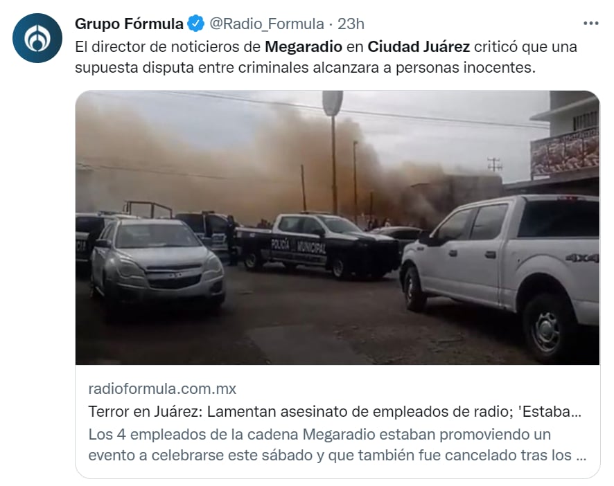 Ataques e incendios en México