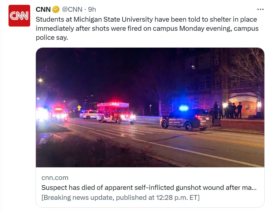 Balacera Estados Unidos