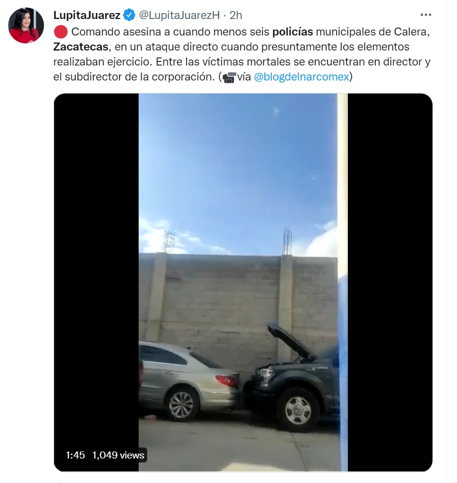 Tiroteo México