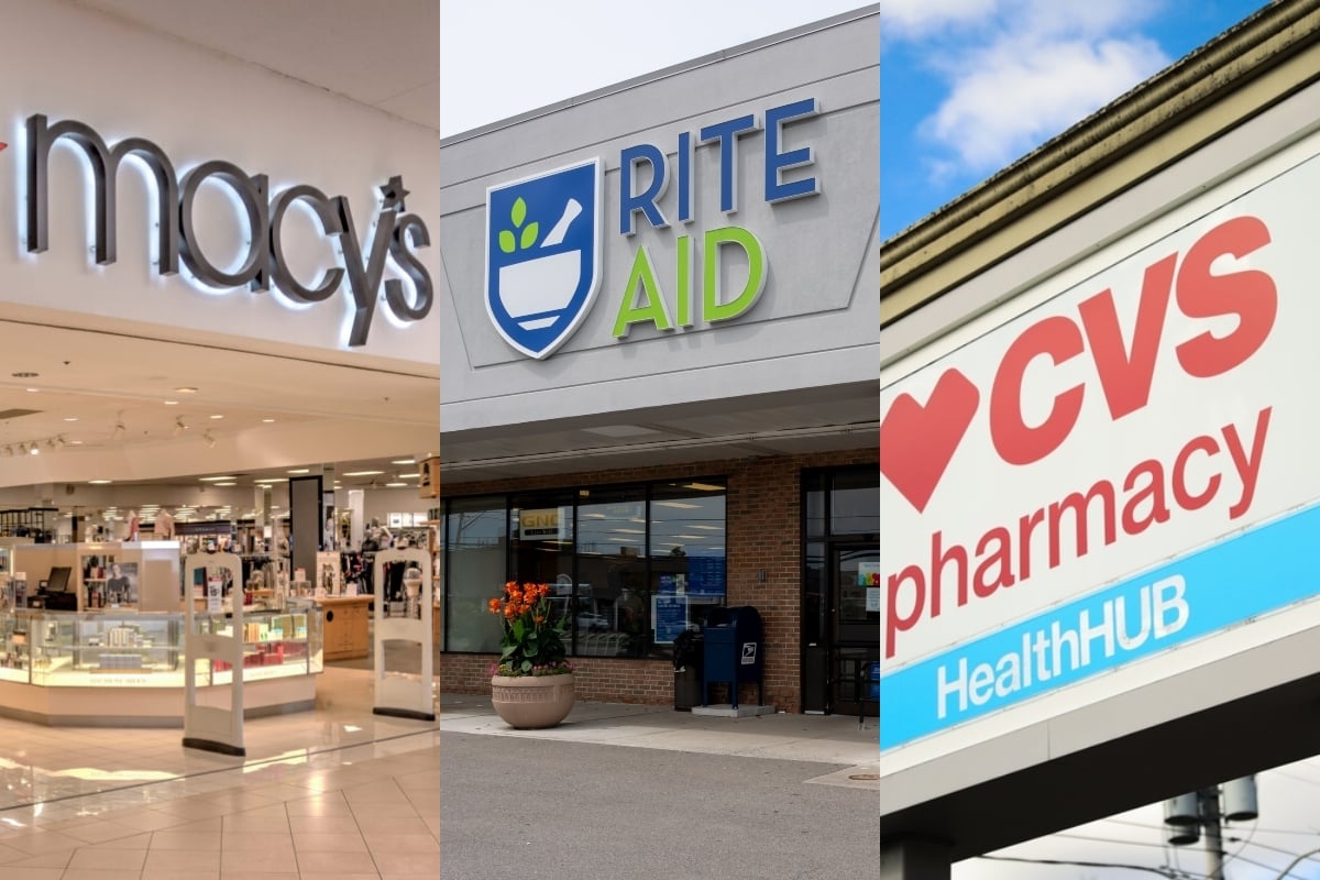 Cierre de tiendas Macy's en EEUU, Rite Aid, CVS, Tuesday Morning, California