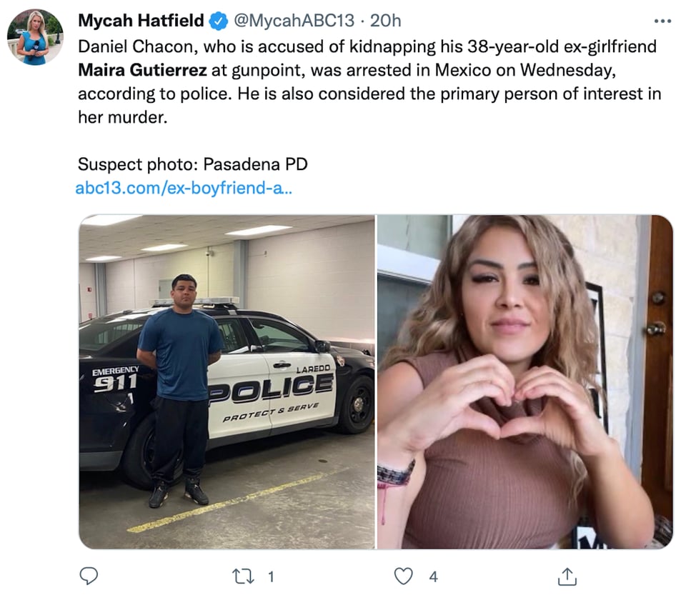 Daniel Chacón ya estaba en México cuando lo capturaron