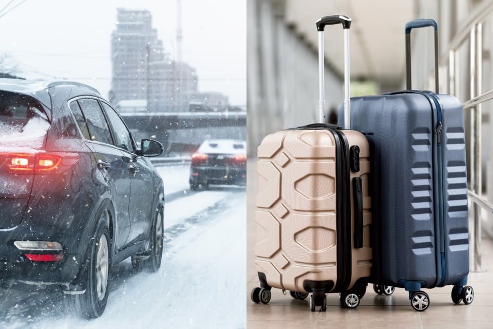 El clima invernal y las lluvias podrían afectar los viajes navideños en EE.UU.