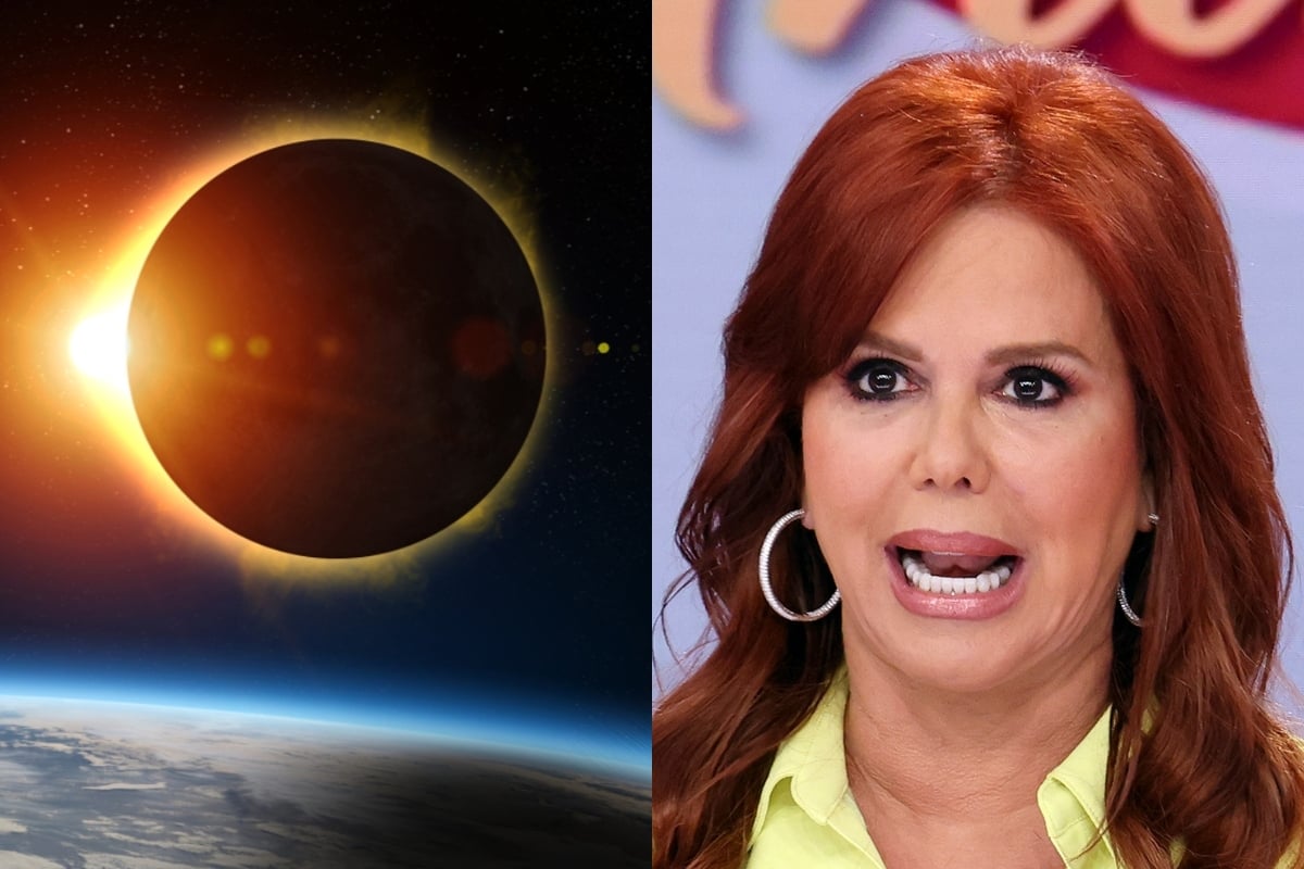 A horas del eclipse María Celeste Arrarás hace fuerte advertencia