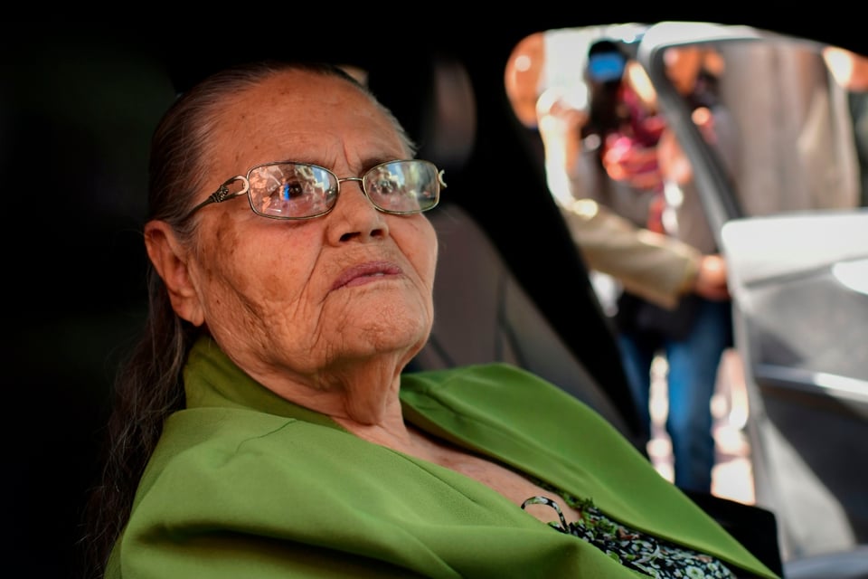 María Consuelo Loera Pérez, Joaquín Guzmán Loera, Partida, Duelo, Luto