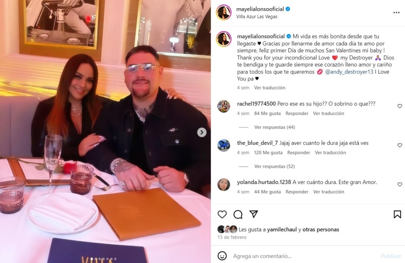 bebé Mayeli Andy Ruiz, Mayeli Alonso, Día de San Valentín, Día del Amor y la Amistad, MundoNOW