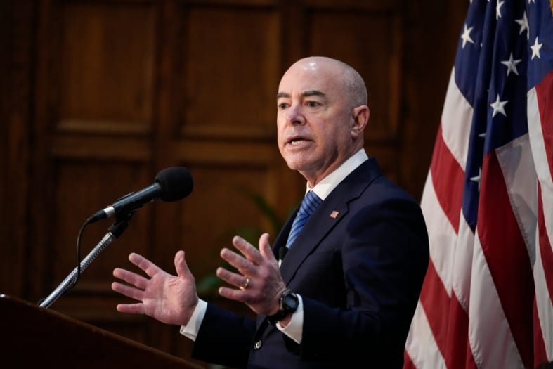DHS Secretary explains how migrants should enter the US to avoid deportation