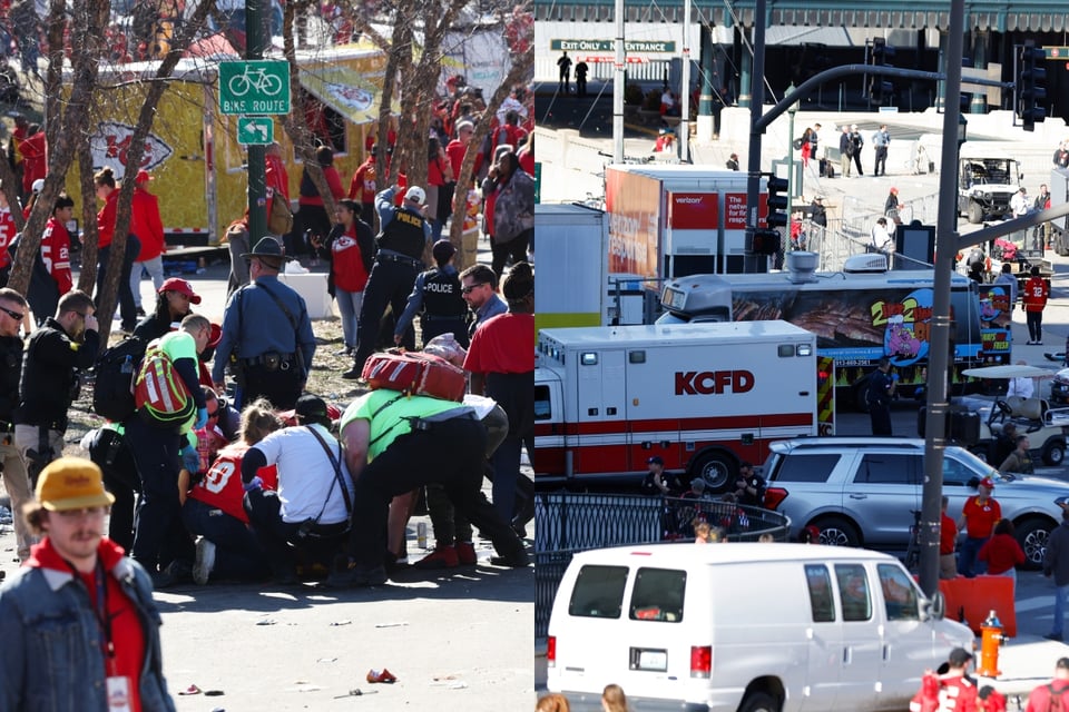 Dos menores acusados ​​tras tiroteo en el desfile del Super Bowl de los Kansas City Chiefs