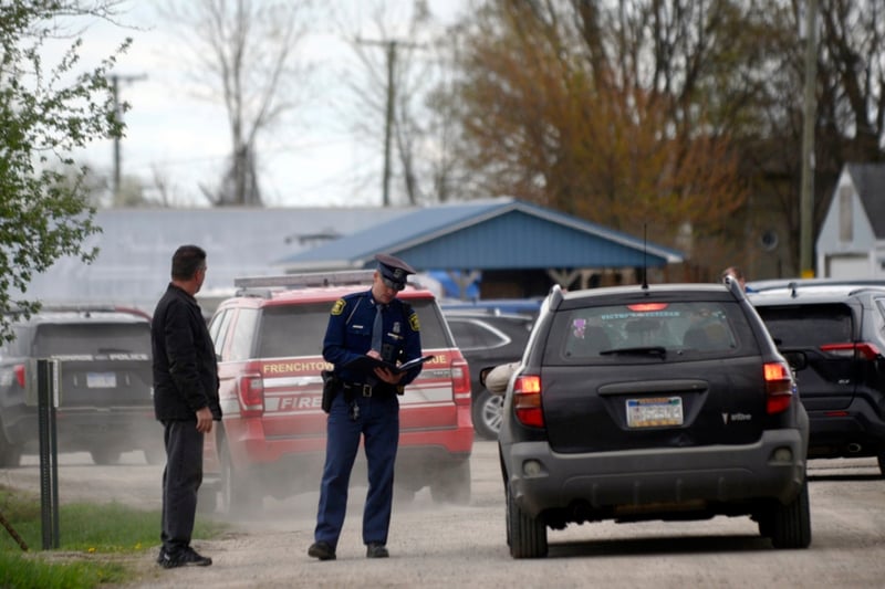 2 young siblings were killed when a car crashed into a birthday party in Michigan