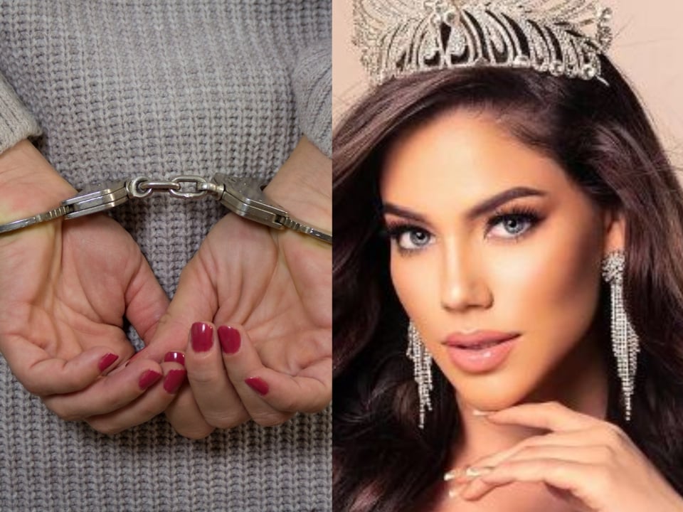 Miss Mundo Bolivia 2020 es arrestada por tráfico de armas