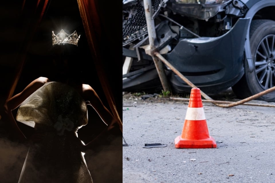 Marleny Dorville, participante de concurso de belleza, sobrevive a accidente de tránsito