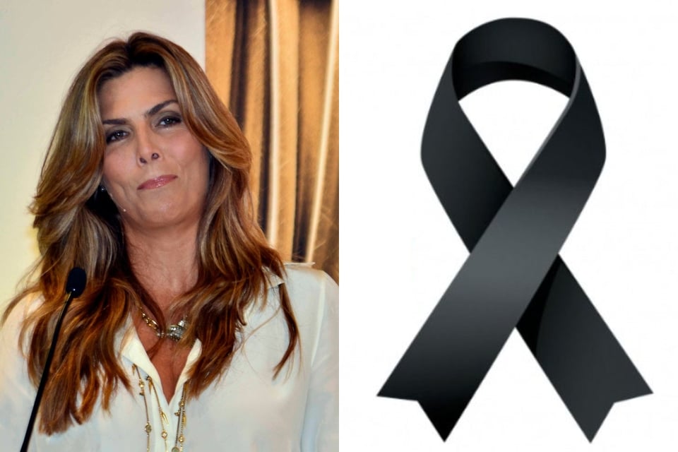 Montserrat Oliver de luto se viste de luto tras pérdida de ser querido