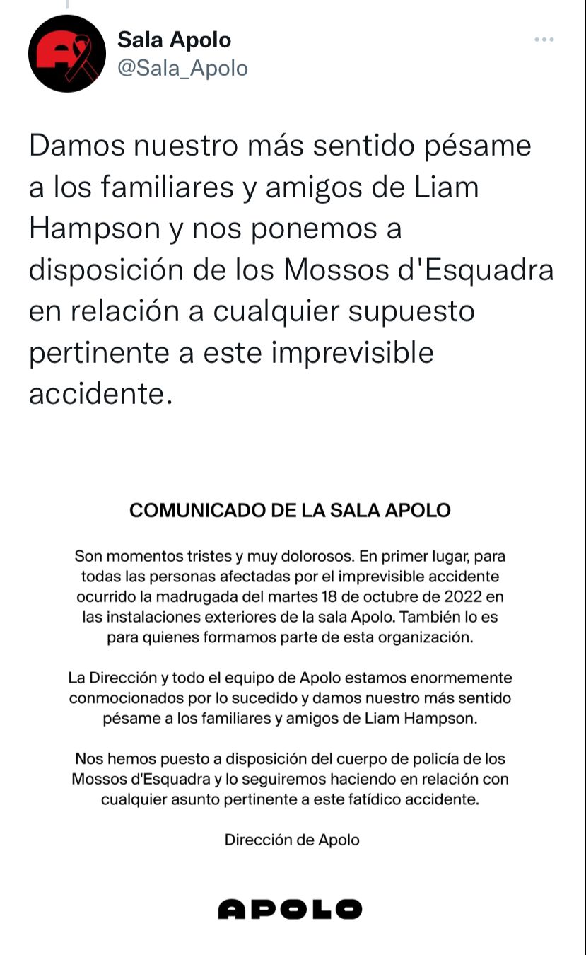 ¿Quién era Liam Hampson?