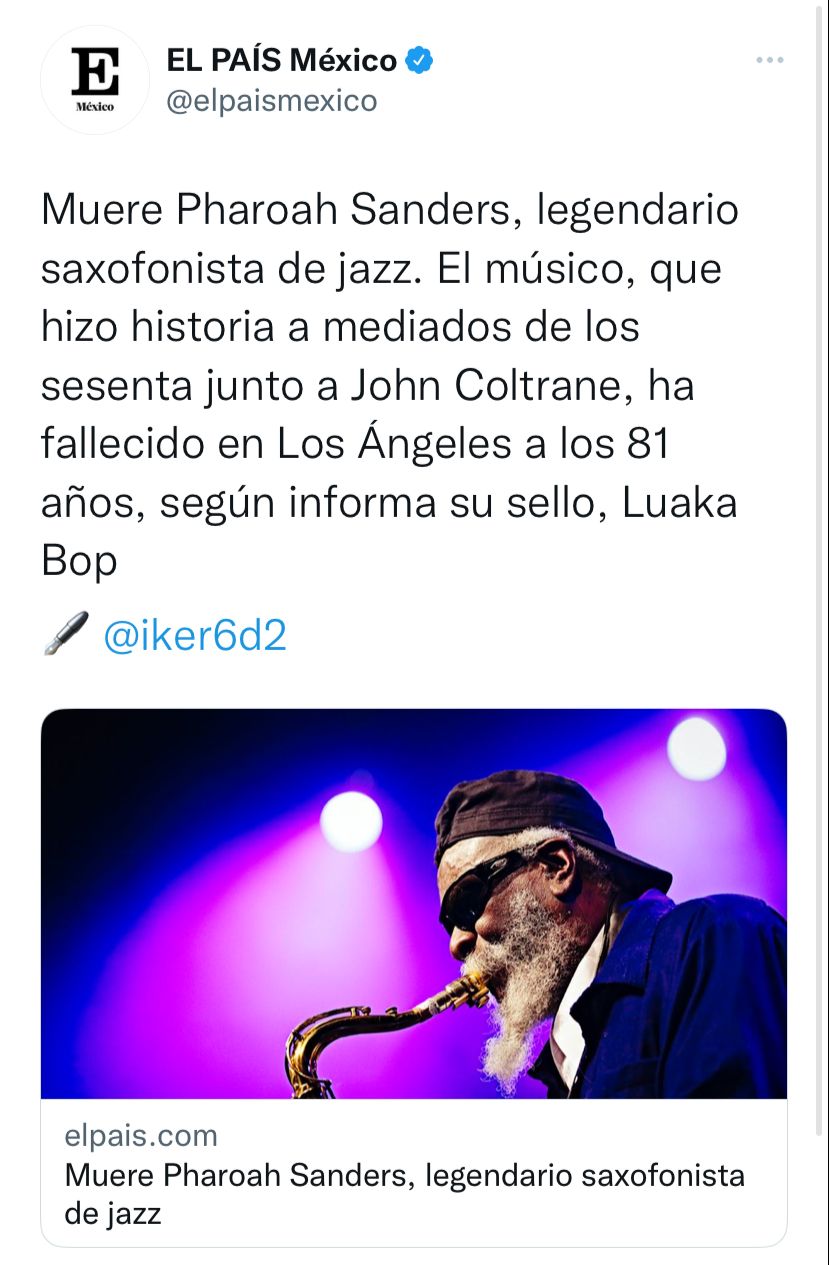 ¿Cómo murió el aclamado músico estadounidense?