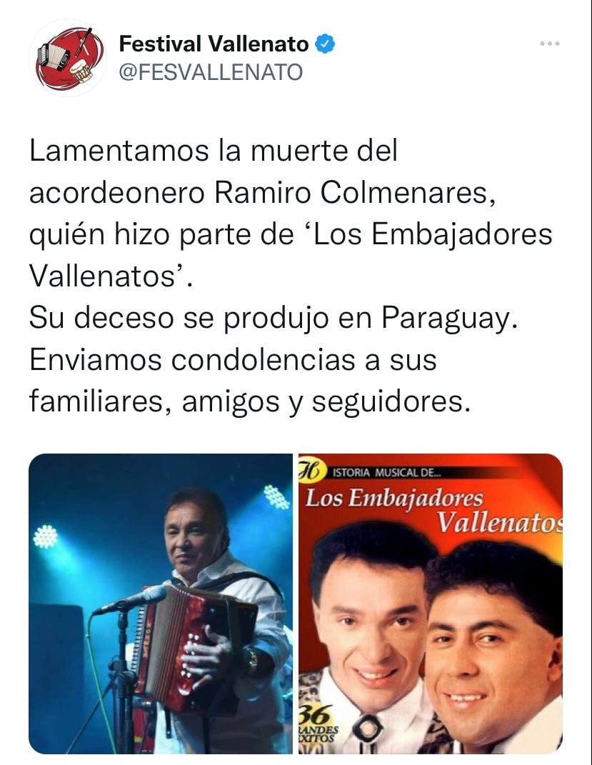 Así llegó a la fama Ramiro Colmenares