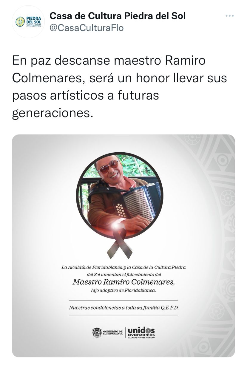 "Será un honor llevar sus pasos artísticos"