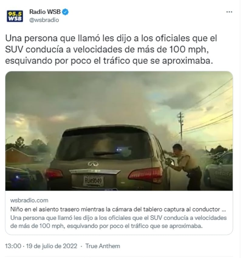 Inició la persecución