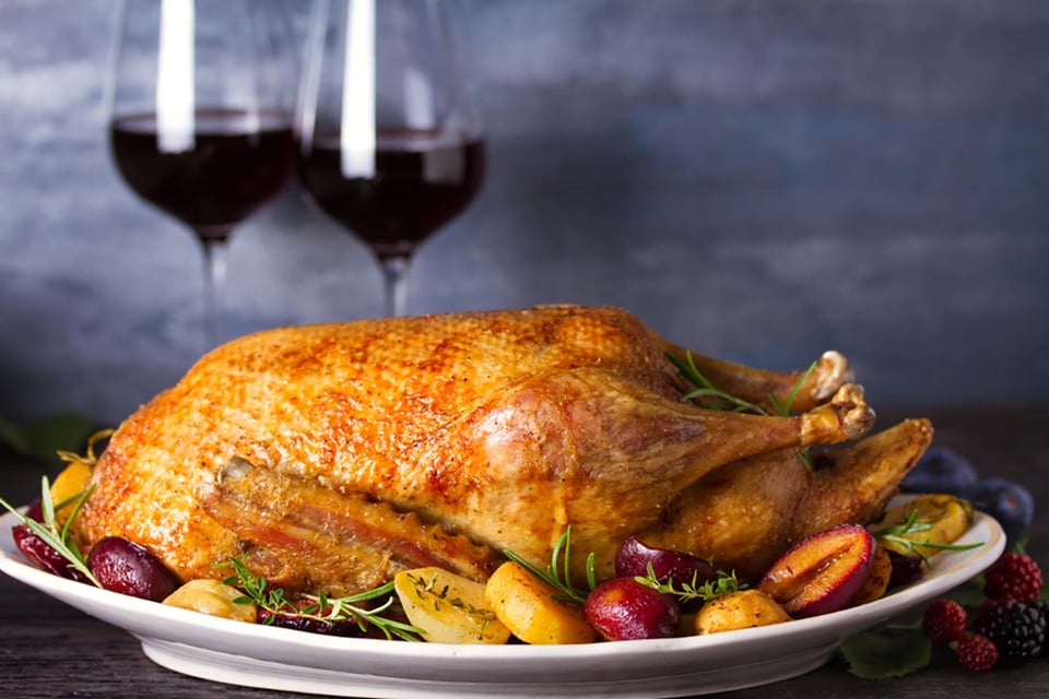 turkey, duck, Chinese, holiday, food
