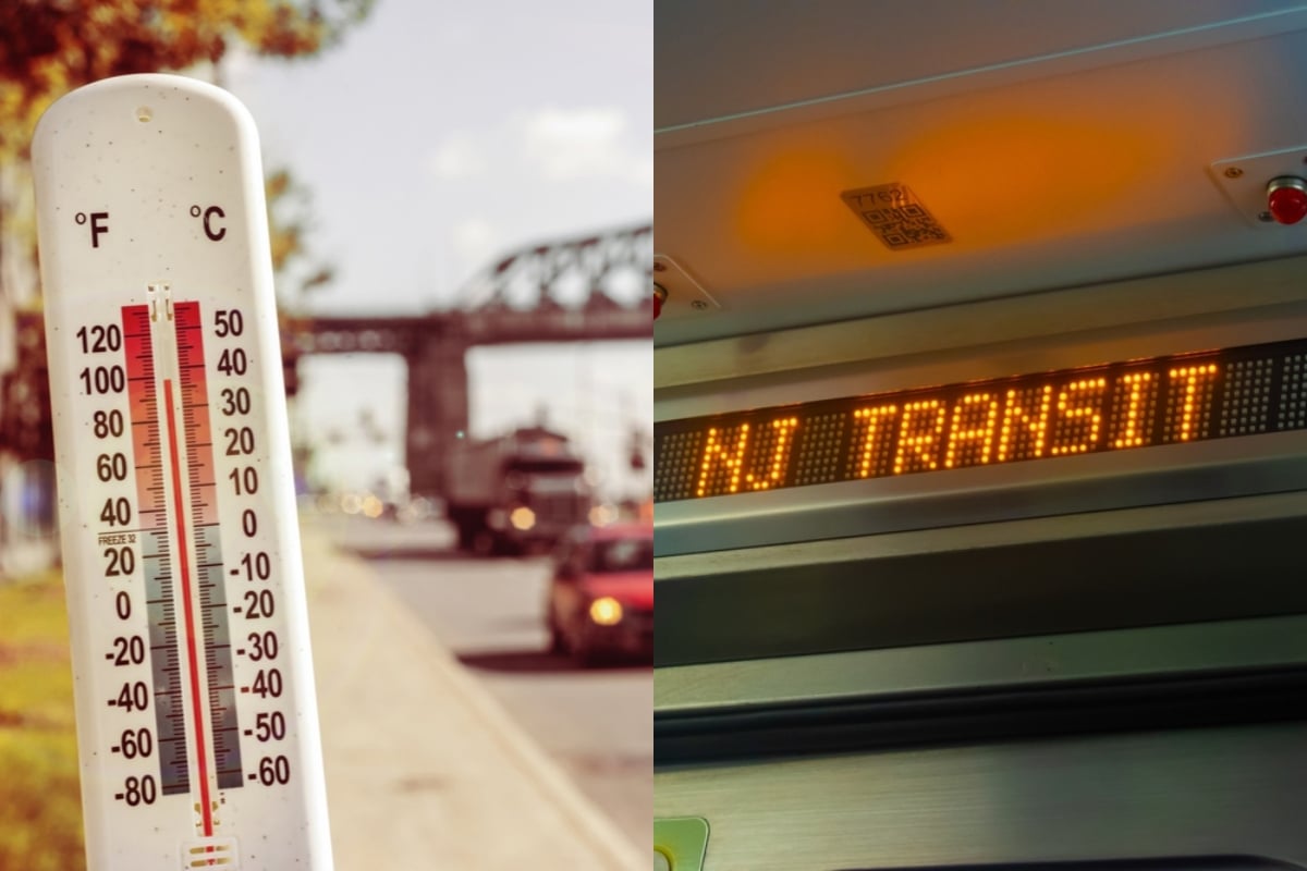 Calor extremo en Nueva Jersey, Clima, Retrasos, Viajes, EEUU