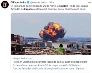 Estrella avión exhibición
