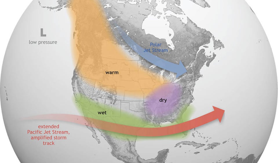 qué causa el niño, clima estadounidense, qué significa el niño, patrón climático, MundoNOW