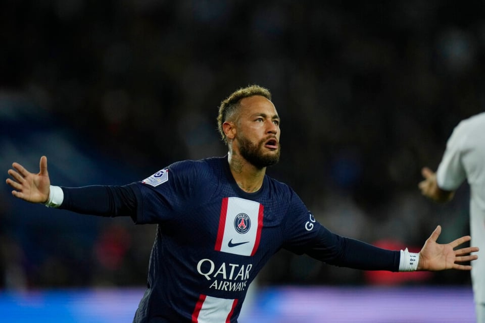 PSG vs Marseille, Neymar, the 'star', match, soccer