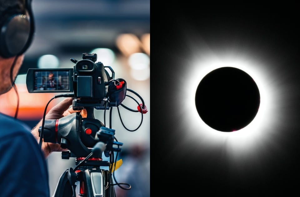 Canal de televisión mexicano muestra video explícito durante transmisión del eclipse solar