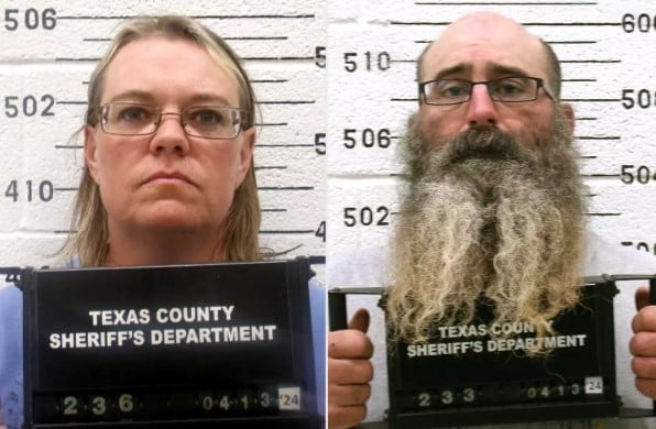 Desaparición en Kansas, secuestro, hallazgo macabro, propiedades rurales, escenas del crimen.