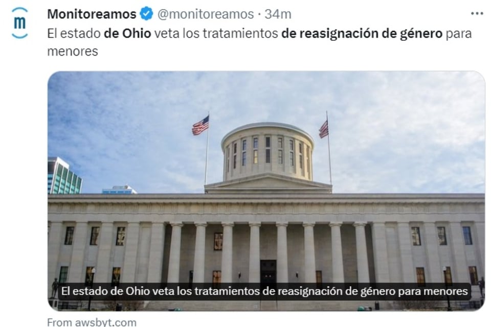 Ohio sex reassignment of minors, families, parents, government, MundoNOW