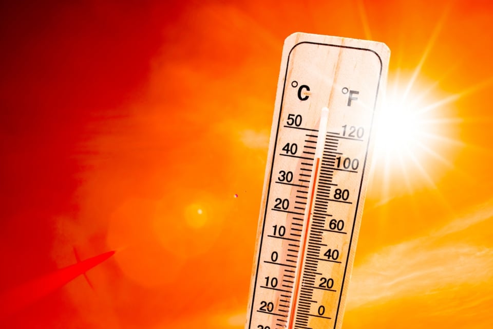Where will the worst temperatures be felt during the Heat Wave?