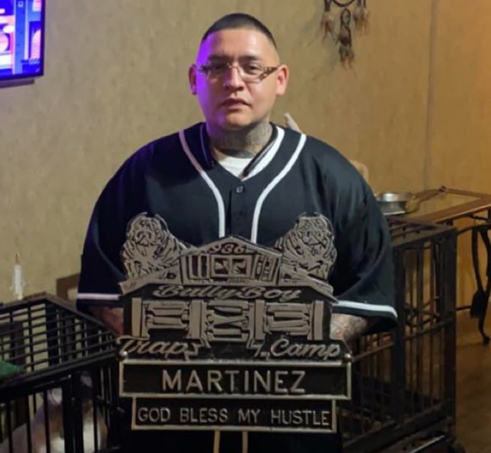 Julio Martínez quedó malherido en la madrugada