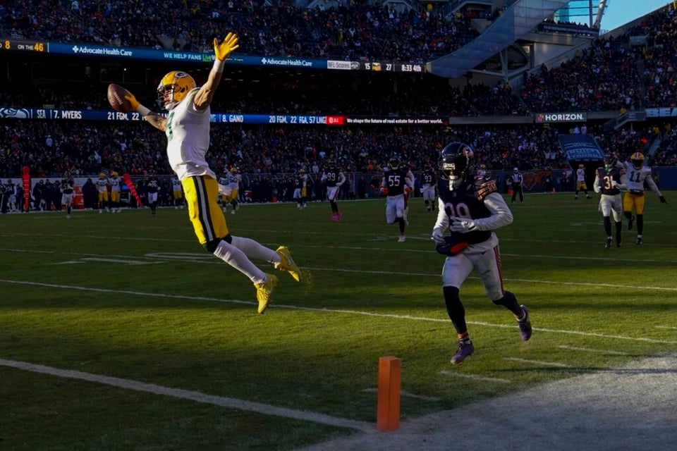 Green Bay Packers obtienen victoria sobre Chicago Bears y alcanzan récord de franquicias en NFL