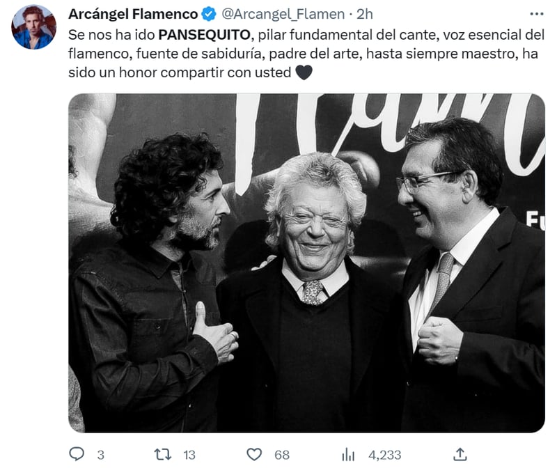 José Cortés Pansequito dies