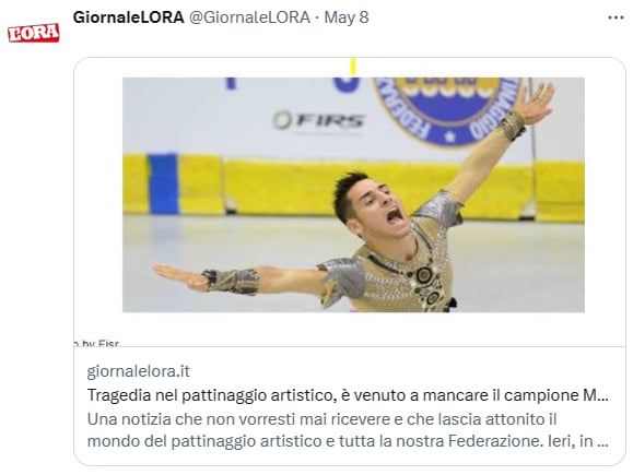 Luto deporte mundial