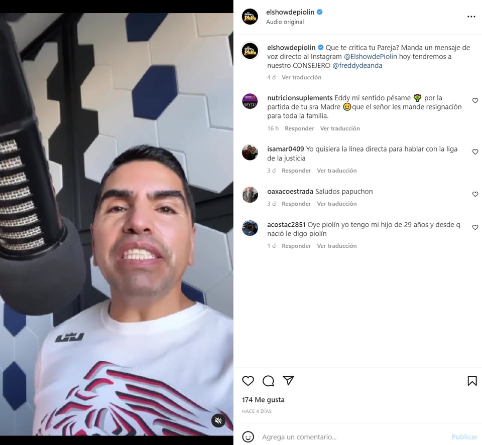 Piolo muerte mamá
