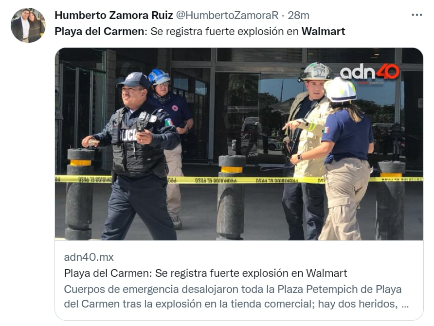 Emergency Quintana Roo