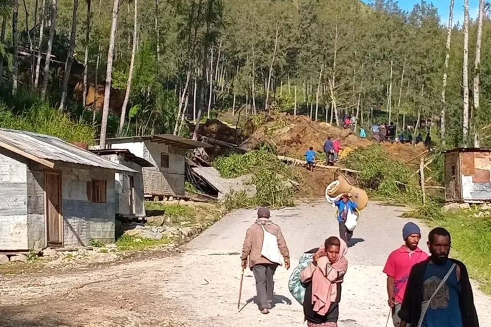 Nueva Guinea, Papúa, avalancha, MundoNOW