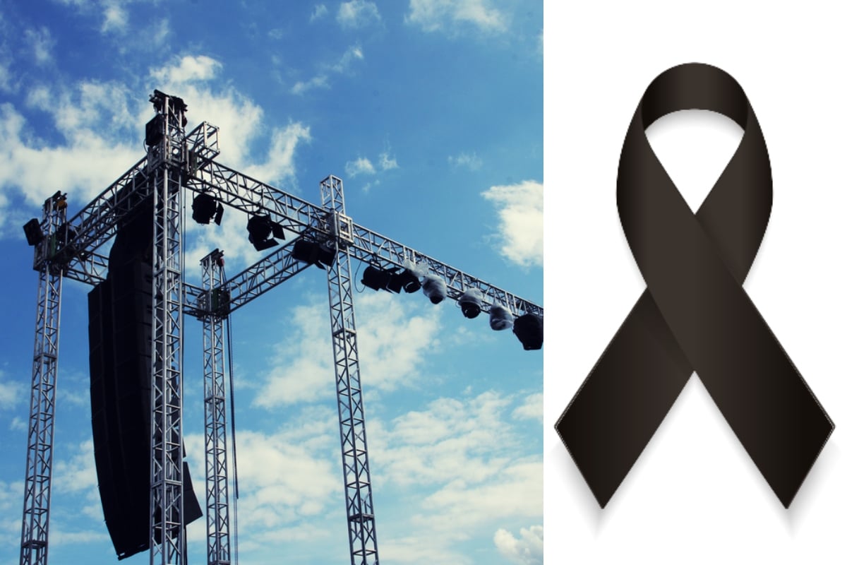 Revelan mensaje de periodista que murió aplastada por pantalla gigante