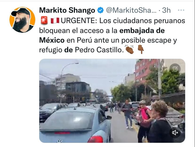 Embajada mexicana rompe el silencio en medio de la tensa situación