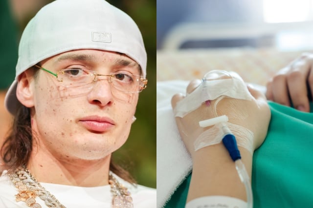 Peso Pluma hospitalized after suffering an accident