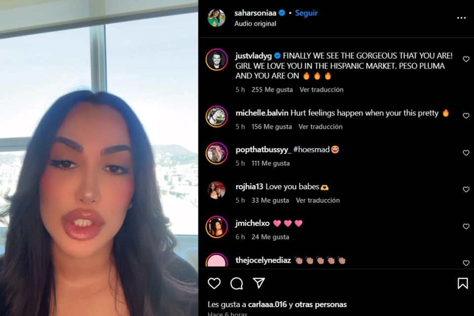 Sahar Sonia, Infidelidad en redes sociales, Escándalo de Peso Pluma, Relaciones esporádicas, Influencer norteamericana, MundoNOW