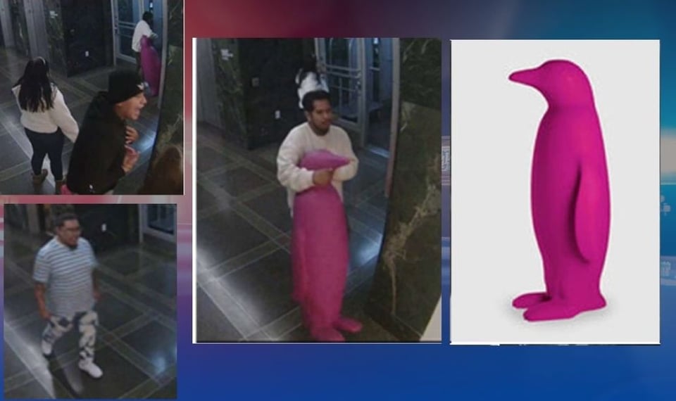 Crónica: ¡Increíble! Grupo llega a un hotel y se va llevándose una estatua featured image
