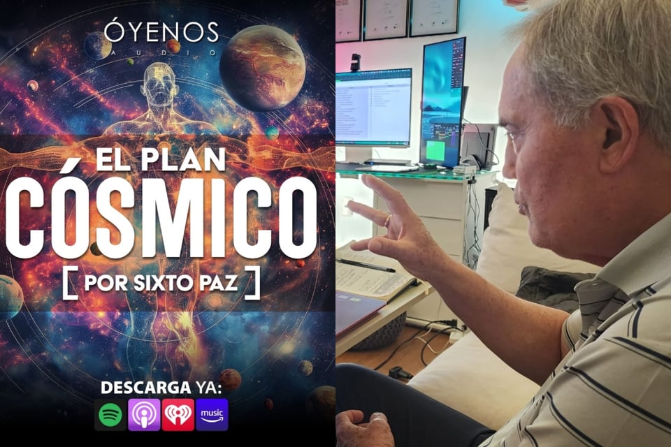 Plan Cósmico: Sixto Paz Wells habla para MundoNOW del fascinante podcast de Óyenos Audio