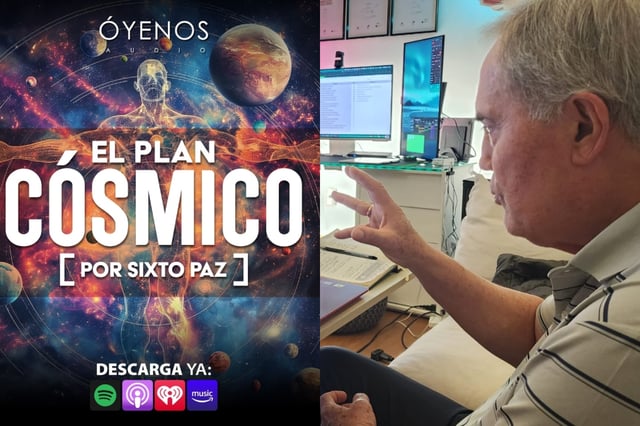 Plan Cósmico: Sixto Paz Wells habla para MundoNOW del fascinante podcast de Óyenos Audio