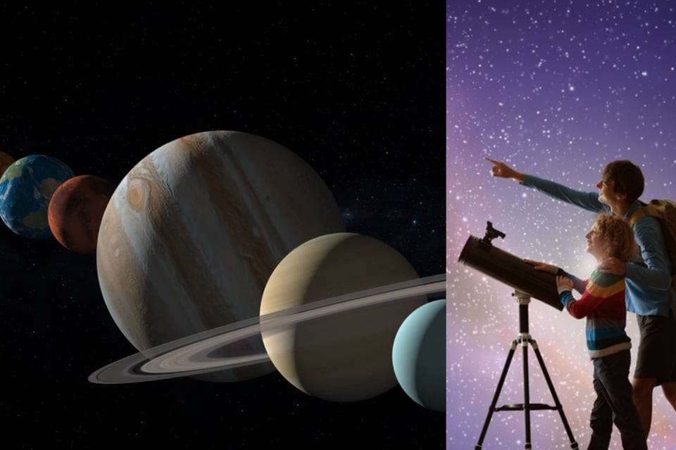 Seis planetas se alinearán y podrán verse en el cielo la noche del lunes