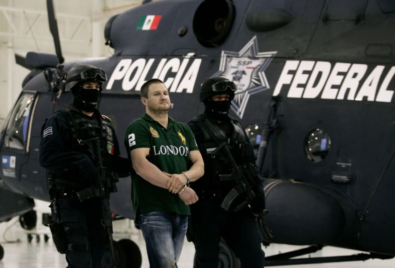 Edgar «La Barbie» Valdez is no longer in federal custody in the US