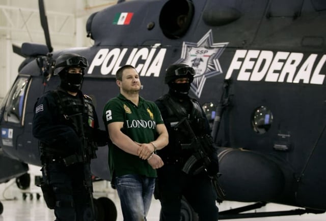 Edgar «La Barbie» Valdez is no longer in federal custody in the US