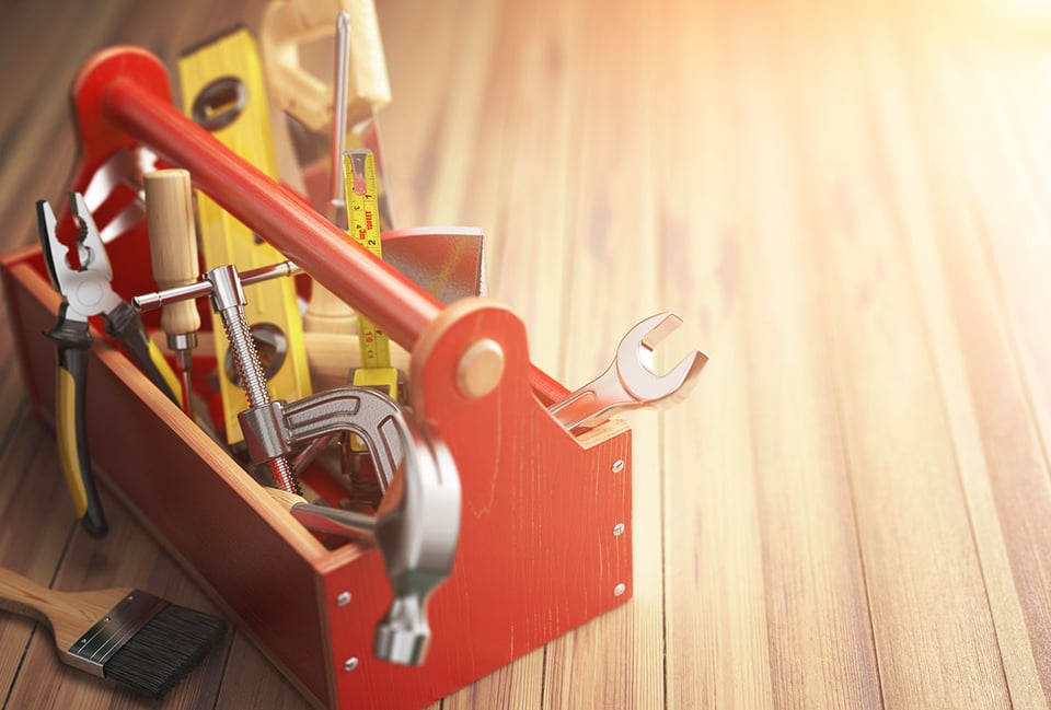 Toolbox, tools, wrench, hammer, MundoNOW