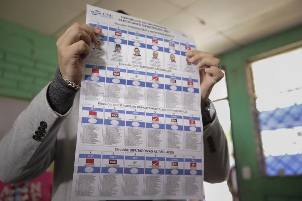 elecciones nicaragua