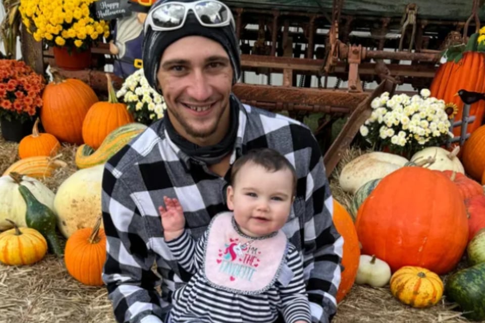 Joven padre muere por gripe, Quenten Thomas, Estados Unidos, Tennessee, Maryville