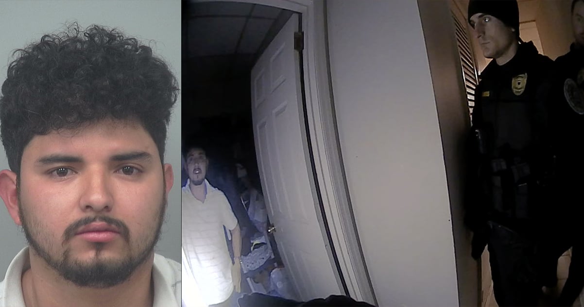 Crónica Policía latino cama